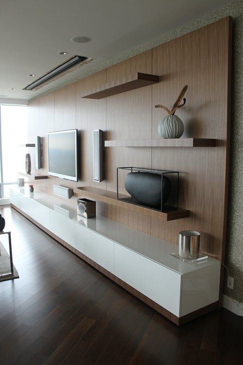 Remarkable Wellliked Full Wall TV Cabinets Throughout Best 25 Wall Mounted Tv Unit Ideas On Pinterest Tv Cabinets Tv (Photo 20 of 50)