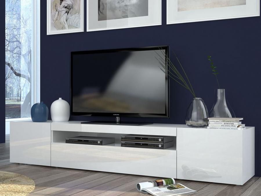 Remarkable Wellliked Gloss White TV Cabinets For Daiquiri White Tv Unit High Gloss Tv Unit Contemporary Furniture (Photo 27 of 50)