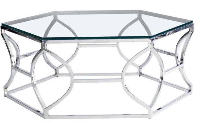Remarkable Widely Used Glass And Silver Coffee Tables In Round Silver Coffee Table Round Glass Silver Coffee Table (View 9 of 50)