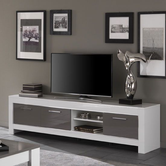Remarkable Widely Used Large White TV Stands In Best 10 Large Tv Stands Ideas On Pinterest Diy Tv Stand Tv (Photo 25 of 50)