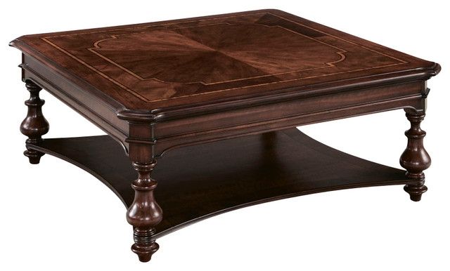 Remarkable Widely Used Square Coffee Tables  Inside Table Traditional Coffee Tables Home Interior Design (View 39 of 50)