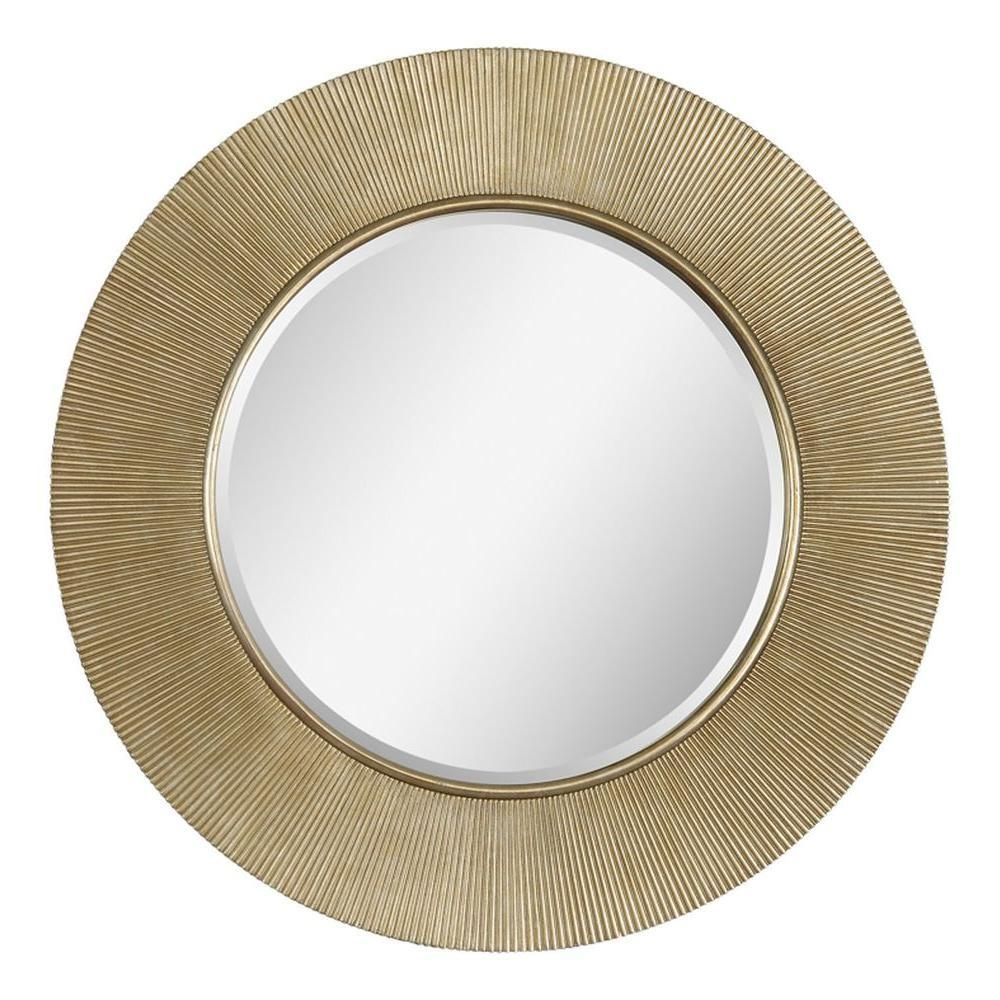 Ren Wil Luna 39 In. X 39 In. Champagne Mirror Cli Fug9538260 – The With Champagne Mirror (Photo 10 of 20)