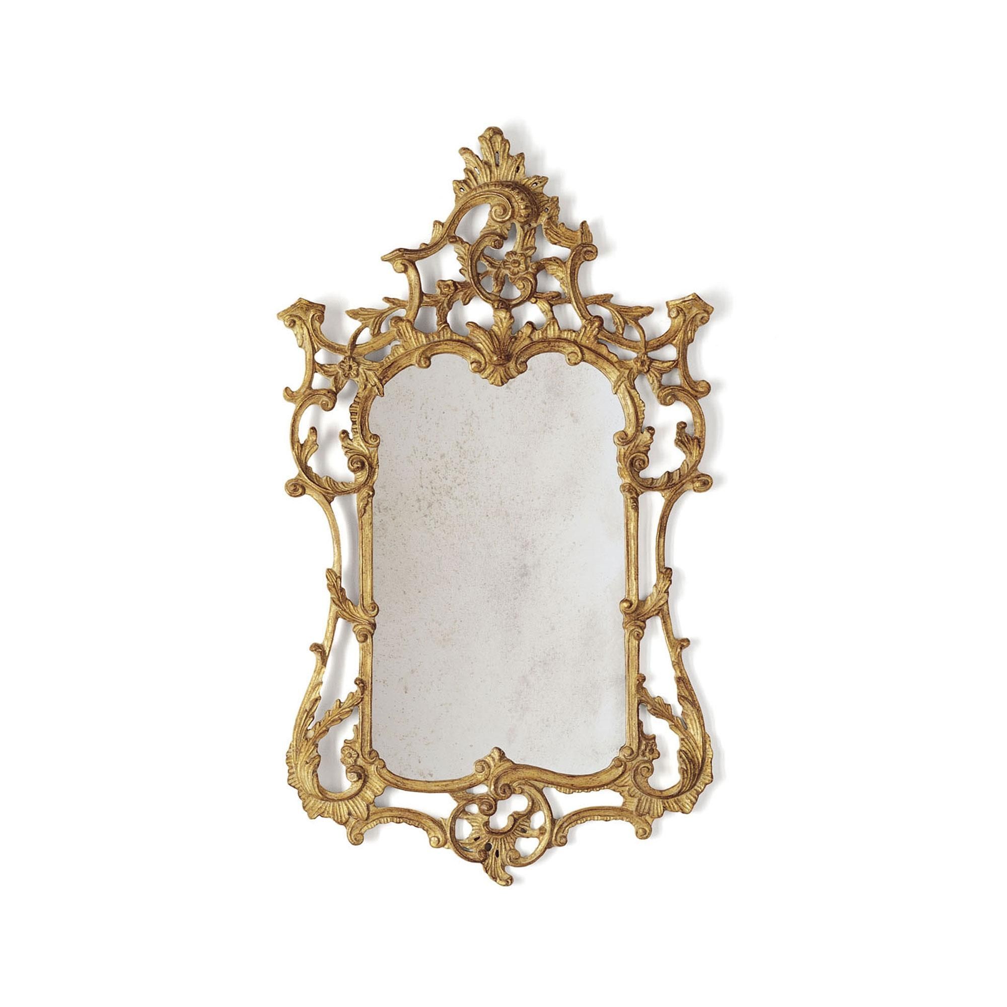 Rococo Mirror | Hand Carved Mirror | Beaumont & Fletcher Inside Gold Rococo Mirror (Photo 13 of 20)
