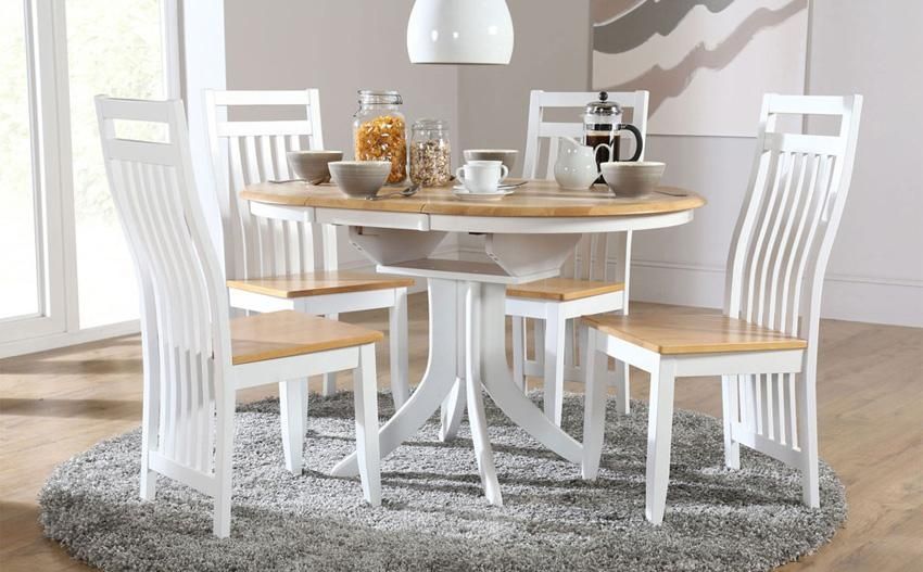 Round Dining Room Table And Chairs Small Round Dining Table Set For Small Round Dining Table With 4 Chairs (Photo 5 of 20)