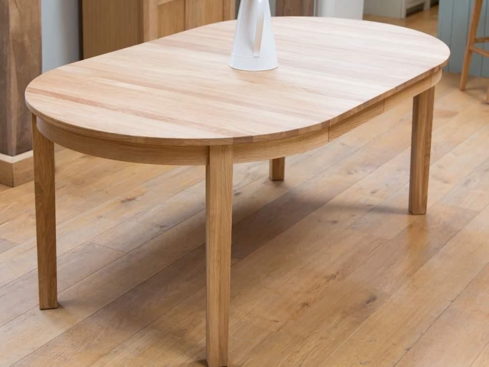 Round Extendable Tables Intended For Extending Solid Oak Dining Tables (Photo 11 of 20)