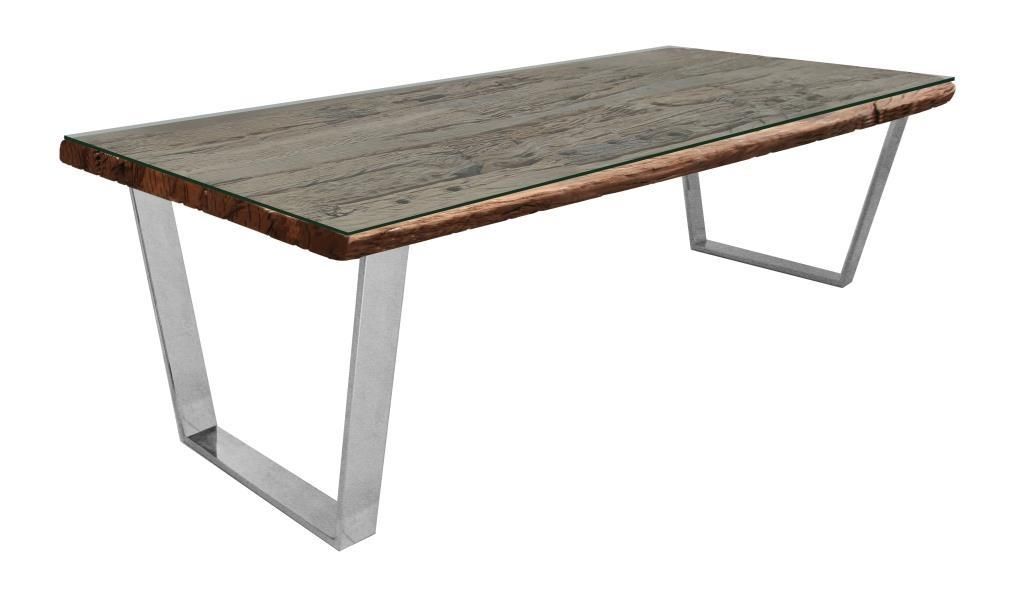 Rustic Xl Rectangle Dining Table – Habitusfurniture With Railway Dining Tables (Photo 1 of 20)