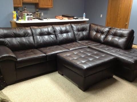 Sectional Couches Big Lots – Youtube Regarding Big Lots Leather Sofas (Photo 1 of 20)