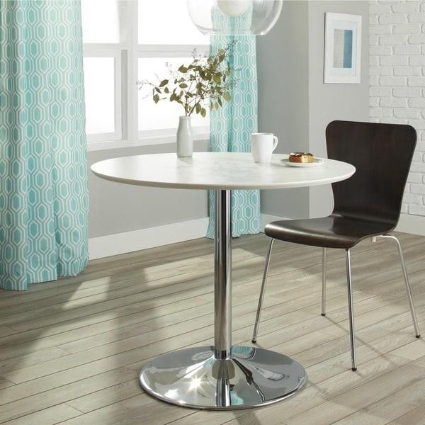Simple Living Pisa Round Dining Table – Free Shipping Today Within Pisa Dining Tables (Photo 9 of 20)