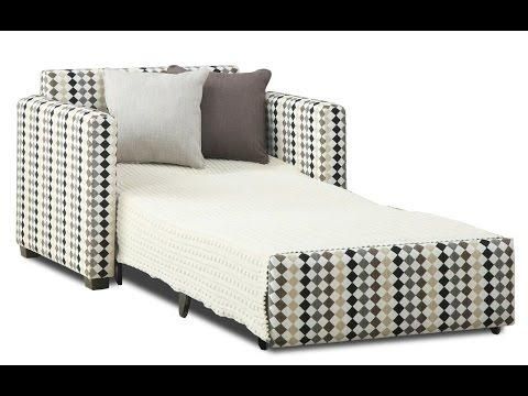 Single Sofa Bed | Single Sofa Bed Chair – Youtube For Single Sofa Beds (Photo 7 of 20)