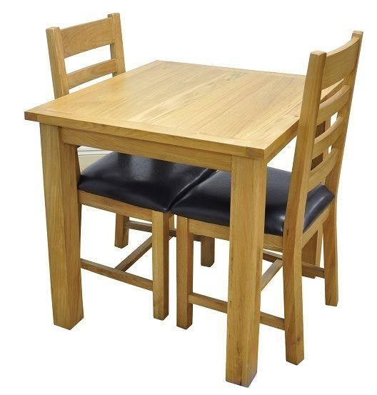 Small Dining Table And Two Chairs Dining Table Small Dining Table With Regard To Small Oak Dining Tables (Photo 7 of 20)