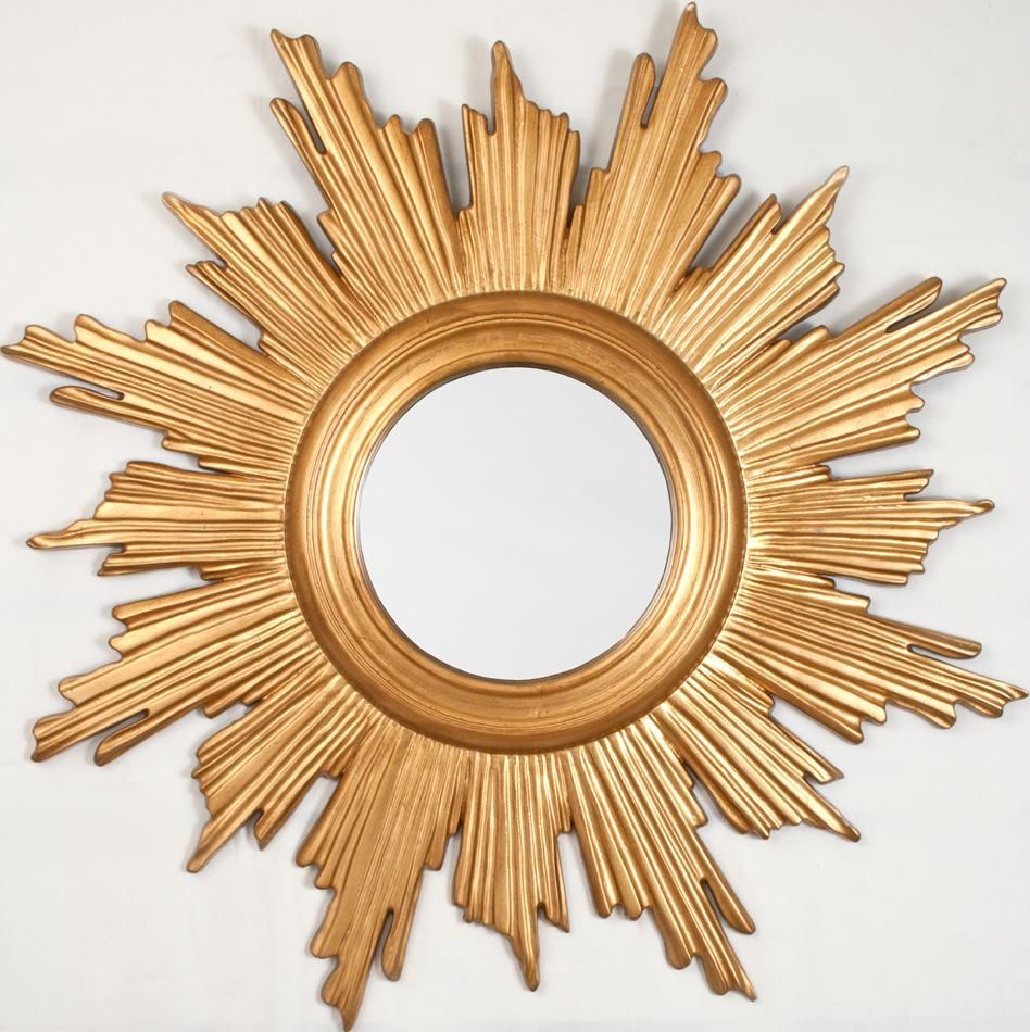 Small Gold Sunburst Mirror 144 Outstanding For Decorative Round Regarding Small Gold Mirrors (Photo 8 of 20)