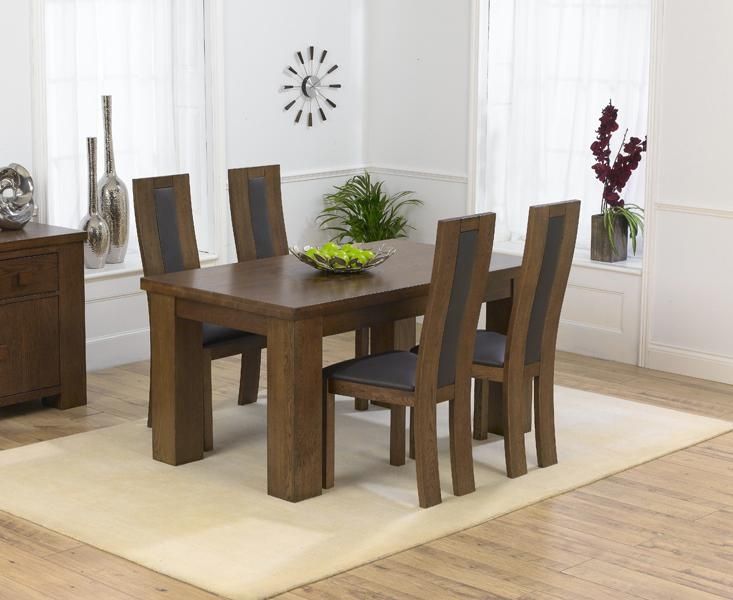 Small Oak Dining Table And Chairs | Ciov Throughout Cheap Oak Dining Tables (View 7 of 20)