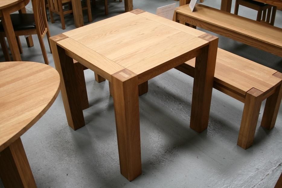 Small Oak Dining Table With Bench Oak Small Extending Dining Table For Cambridge Dining Tables (Photo 7 of 20)