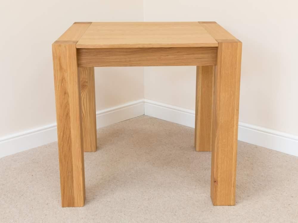 Small Oak Dining Table With Bench Oak Small Extending Dining Table Inside Cambridge Dining Tables (Photo 20 of 20)