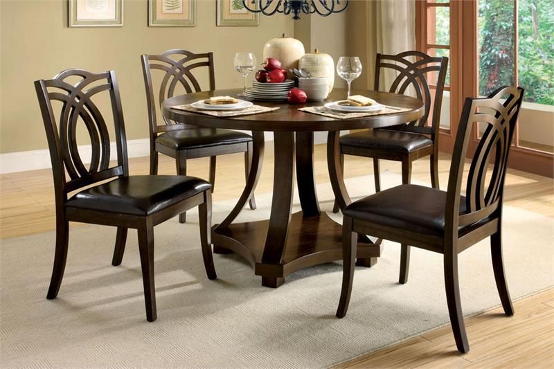 Small Round Dining Table. Seelatarcom Design Round Banquette Round Throughout Small Round Dining Table With 4 Chairs (Photo 7 of 20)