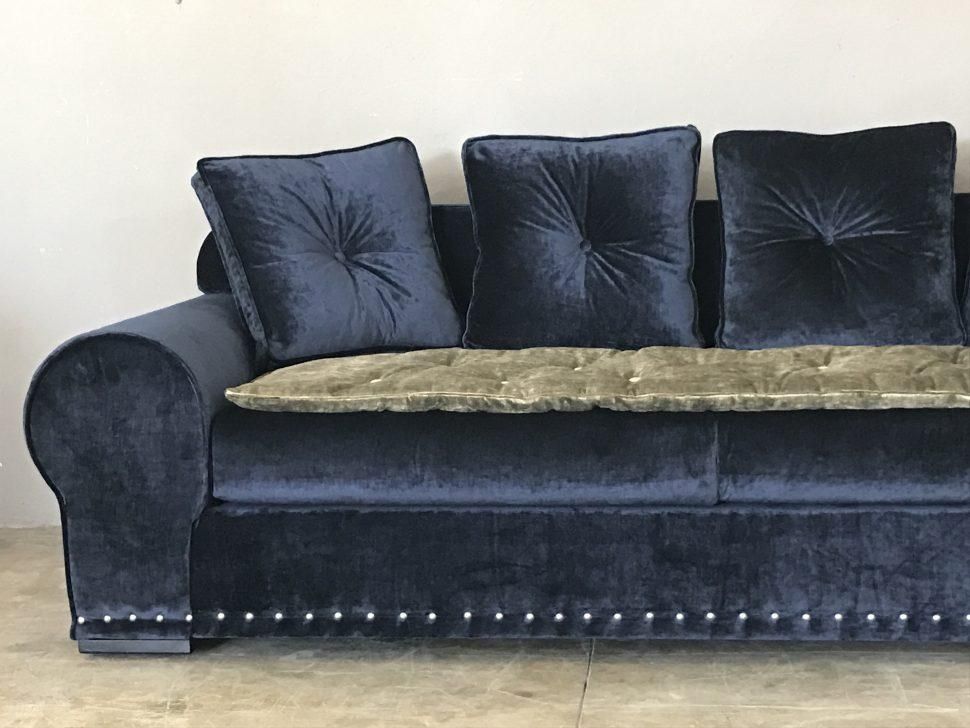 Sofas Center : Navy Blue Sofa Slipcover Promotion Shop For With Regard To Blue Sofa Slipcovers (View 8 of 20)
