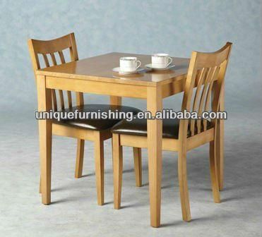 Solid Wood Dining Room Sets,2 Seater Dining Table For Small Spaces Within Dining Tables With 2 Seater (View 15 of 20)
