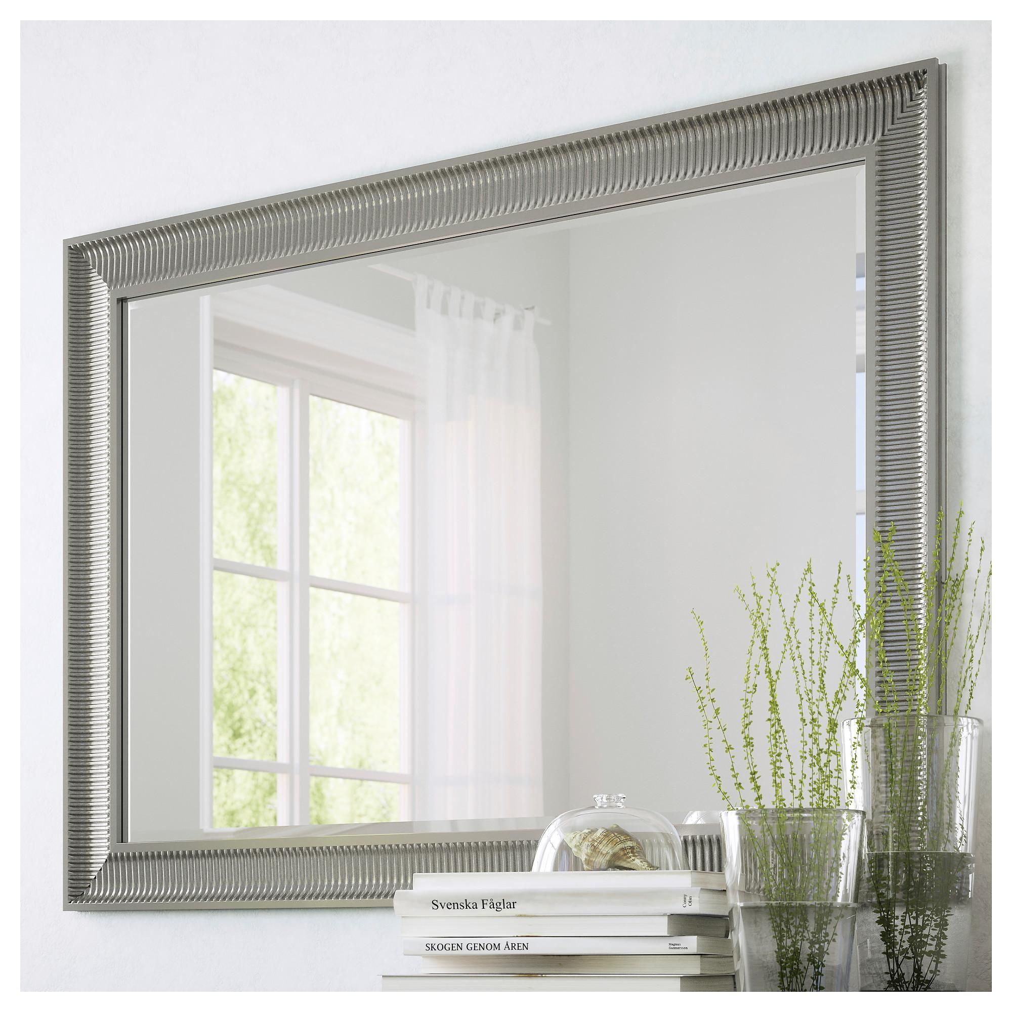 Songe Mirror – Ikea In Big Silver Mirror (Photo 17 of 20)