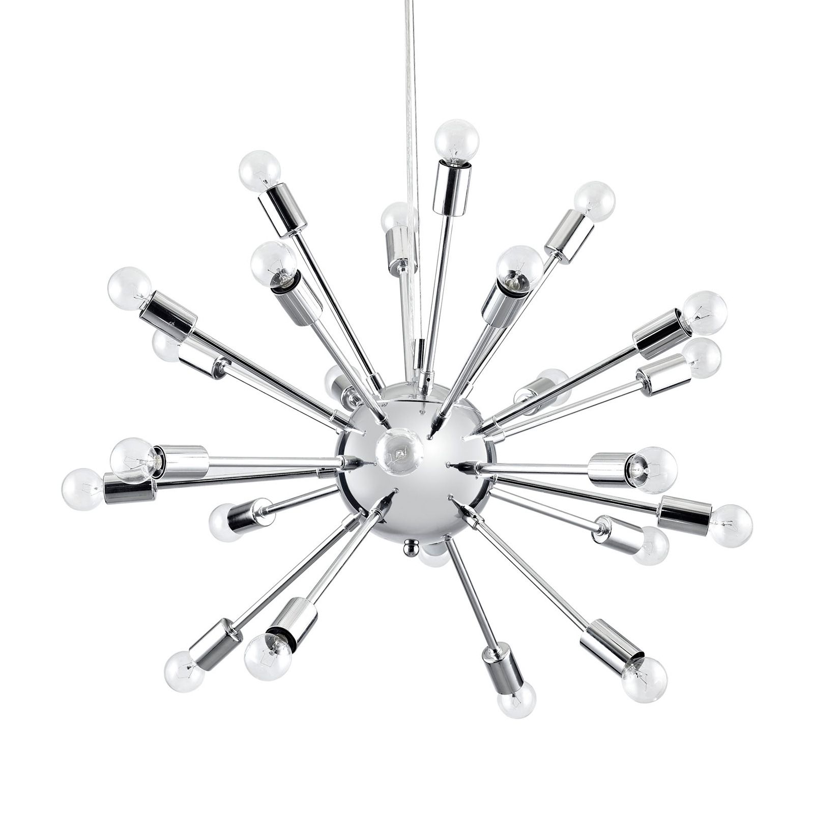 Sputnic Chrome Chandelier Atom Light Fixture With Contemporary With Chrome Sputnik Chandeliers (Photo 6 of 25)