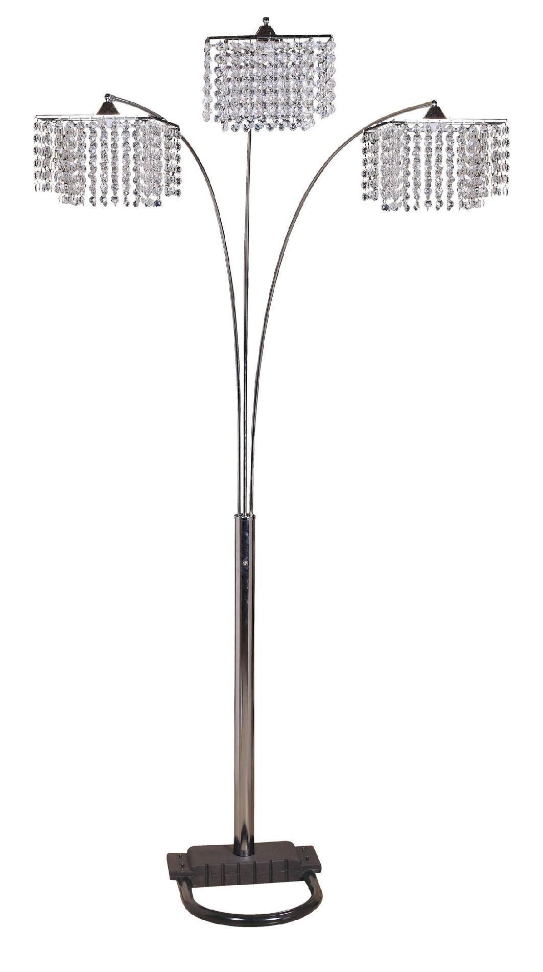 Standing Chandelier Lamp Campernel Designs Pertaining To Tall Standing Chandelier Lamps (View 6 of 25)