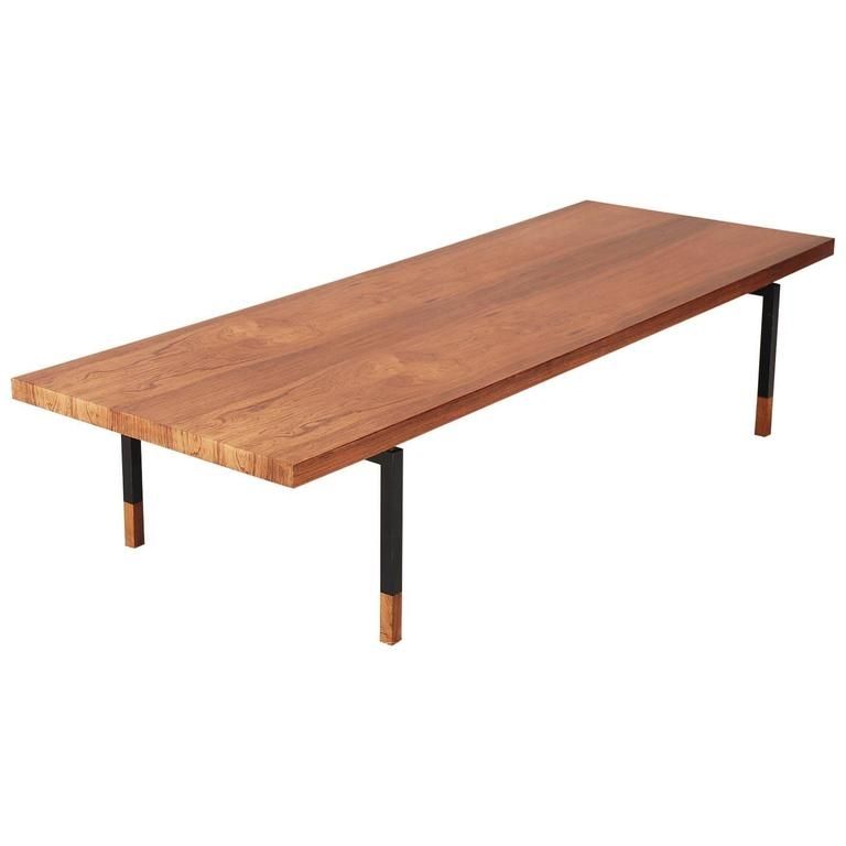 Stunning Common Long Coffee Tables In Extra Long Rosewood Coffee Table Johannes Aasbjerg For Illums (View 46 of 50)