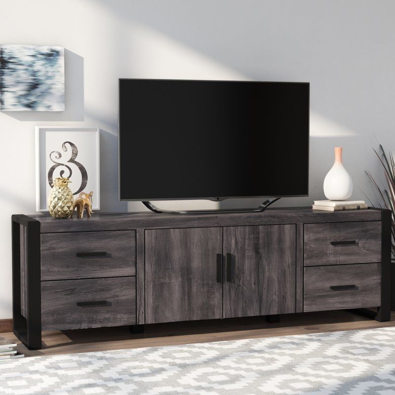 Stunning Common Modern Low Profile TV Stands For Tv Stands Entertainment Centers Youll Love Wayfair (View 22 of 50)