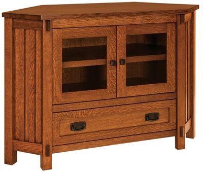 Stunning Deluxe Large Corner TV Stands Pertaining To Fabulous Small Corner Tv Stand Rustic 2 Door Corner Tv Stand Home (View 19 of 50)
