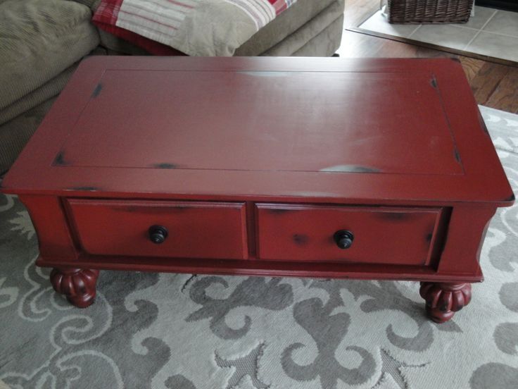 Featured Photo of Red Coffee Table