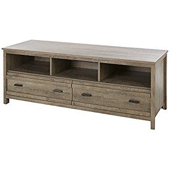 Stunning Fashionable Oak TV Stands For Flat Screens Within Amazon Acme Alvin Rustic Oak Tv Stand For Flat Screen Tvs Up (Photo 47 of 50)