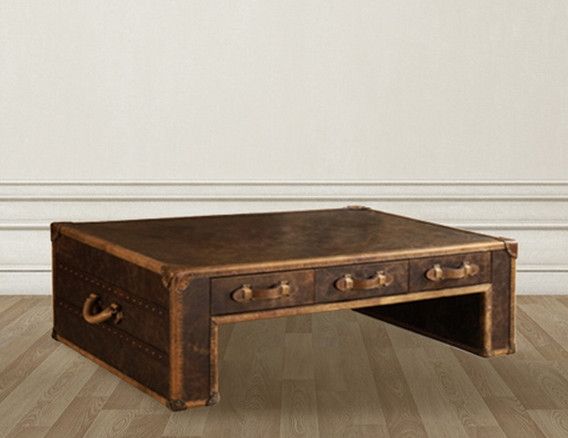 Stunning Favorite Trunks Coffee Tables Pertaining To Beautiful Antique Trunk Coffee Table With 1000 Ideas About Trunk (View 16 of 40)