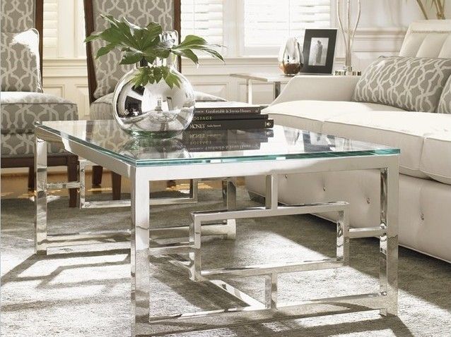 Stunning High Quality Glass And Silver Coffee Tables Throughout Furniture Outstanding Silver And Glass Coffee Table Designs (View 15 of 50)