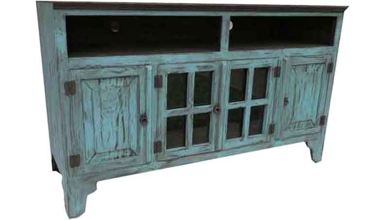 Stunning High Quality Painted TV Stands Pertaining To Rustic Antique Painted Tv Stands (View 38 of 50)