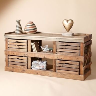 Stunning High Quality RecycLED Wood TV Stands In Reclaimed Wood Tv Stand Ideas (View 13 of 50)