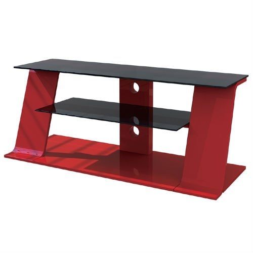 Stunning Latest Black And Red TV Stands With Regard To Glass And Wood Mixed Tv Stand Buy Tv Standwooden Tv Stand (Photo 3 of 50)