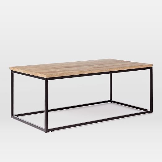 Stunning Latest Mango Coffee Tables With Box Frame Coffee Table Raw Mango West Elm (View 9 of 50)