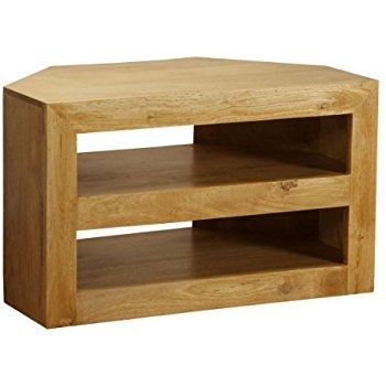 Stunning Latest Mango Wood TV Cabinets Regarding Oak Tv Corner Cabinet Bar Cabinet (Photo 11 of 50)