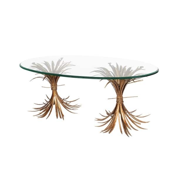 Stunning Preferred Antique Glass Top Coffee Tables In Horizon Wheat Coffee Table Gold Antique With Glass Top Free (View 44 of 50)