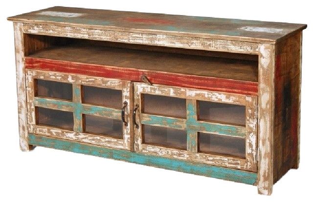 Stunning Premium Solid Pine TV Stands Inside Wooden Tv Console Farmhouse Entertainment Centers And Tv (Photo 24 of 50)