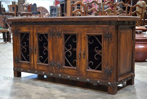 Stunning Series Of Rustic Furniture TV Stands Within Alamo Mesquite Tv Stand Demejico (View 38 of 50)