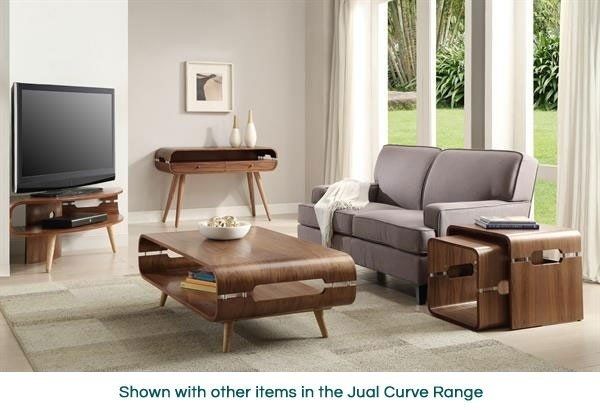 Stunning Series Of Walnut Corner TV Stands With Regard To Jual Curve Jf701 Walnut Corner Tv Stand (Photo 18140 of 35622)