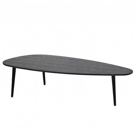 Stunning Unique Curve Coffee Tables With Regard To Jeny Black Curve Table Broste Copenhagen (View 27 of 50)