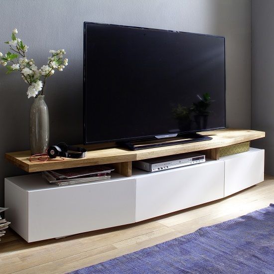Stunning Unique White Wood TV Stands Inside Best 25 Wooden Tv Stands Ideas On Pinterest Mounted Tv Decor (View 36 of 50)