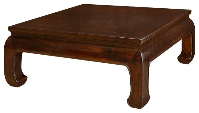 Stunning Wellknown Asian Coffee Tables Regarding Elmwood Ming Style Square Coffee Table Asian Coffee Tables (View 6 of 40)