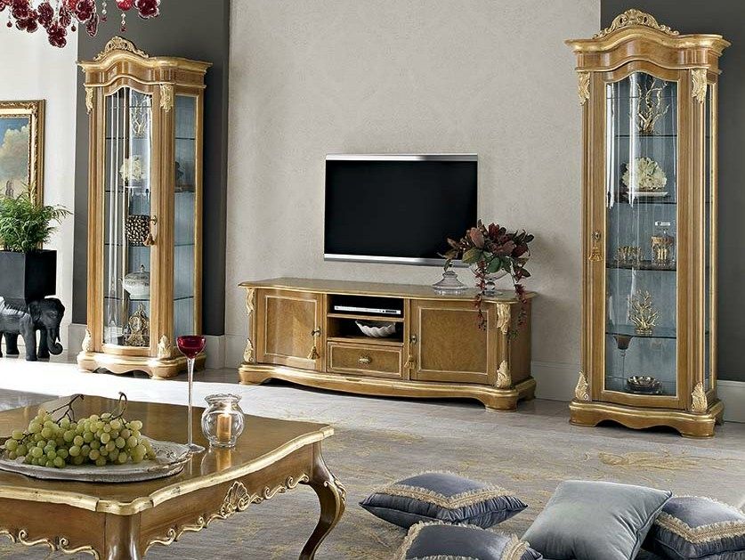 Stunning Wellknown Classic TV Cabinets Pertaining To 13111 Tv Cabinet Modenese Gastone (View 8 of 50)