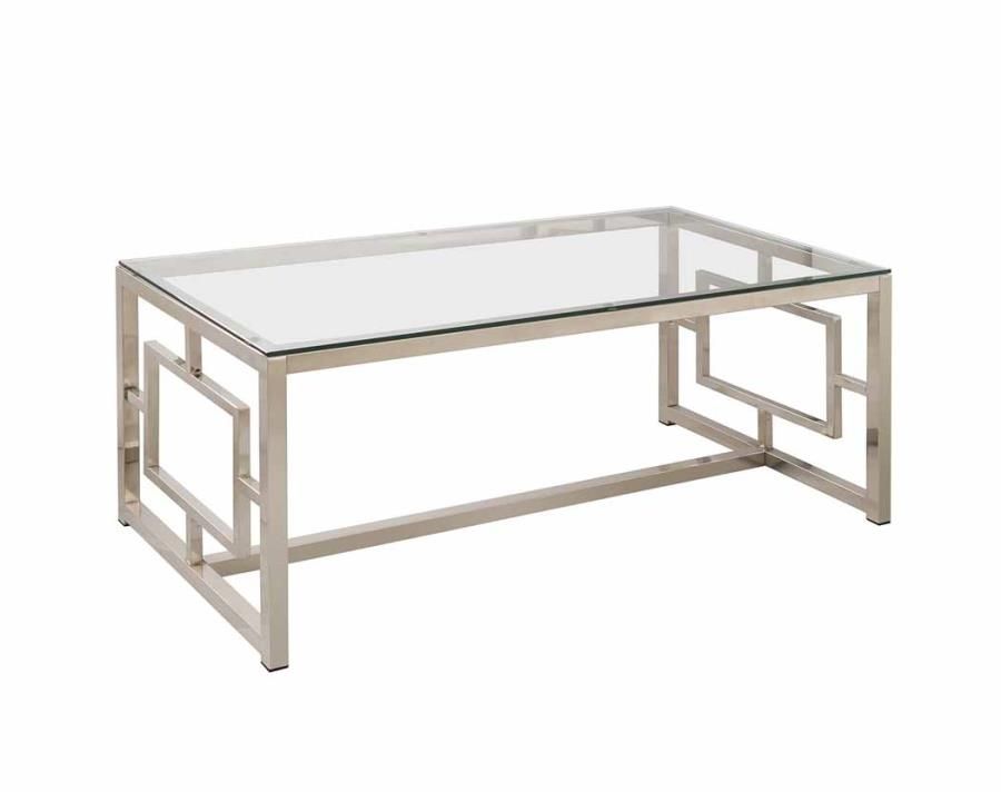 Stunning Well Known Glass Steel Coffee Tables Pertaining To Coffee Table Remarkable Metal And Glass Coffee Table Design All (View 19 of 50)