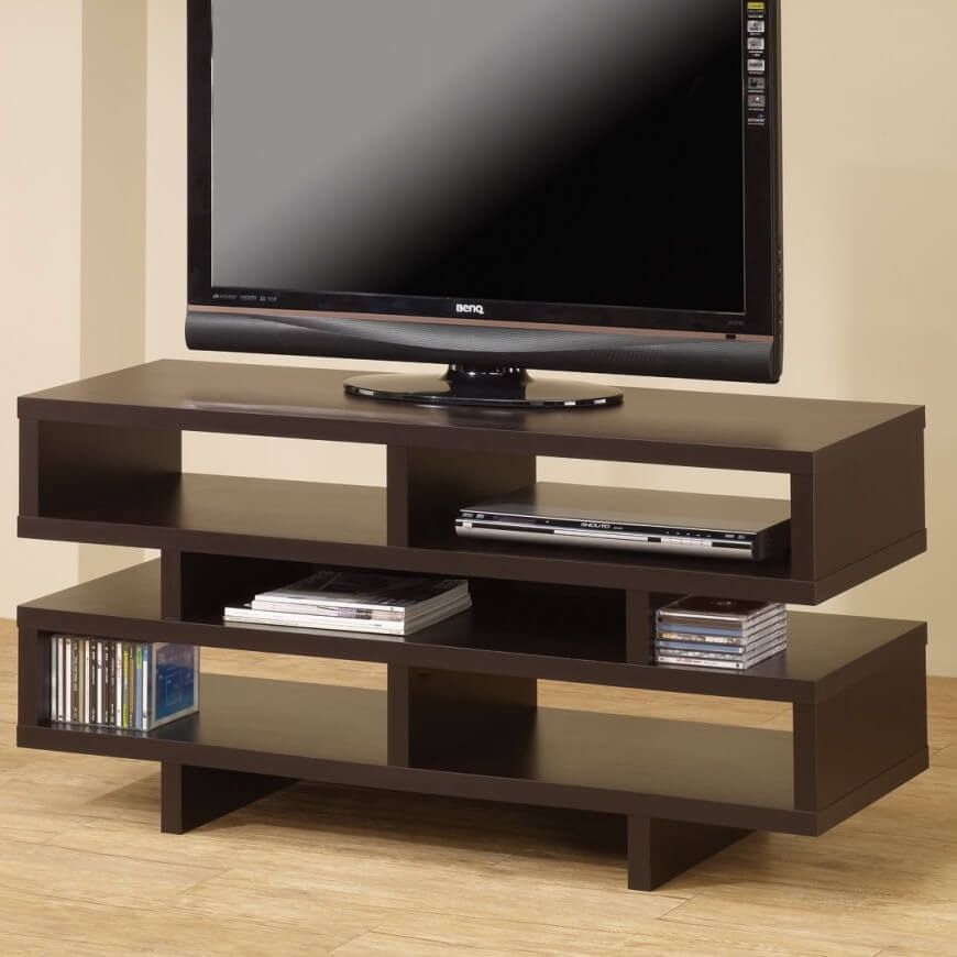 Stunning Wellknown Modern Style TV Stands Within 16 Types Of Tv Stands Comprehensive Buying Guide (Photo 40 of 50)