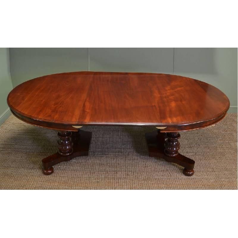Superb Quality Antique Victorian Mahogany Extending Dining Table Pertaining To Mahogany Extending Dining Tables (View 13 of 20)