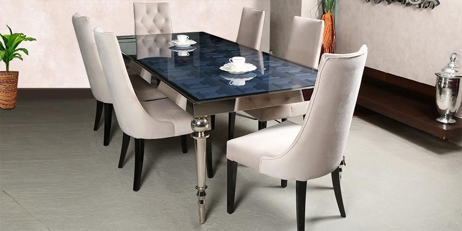 20 Inspirations Glass 6 Seater Dining Tables | Dining Room Ideas
