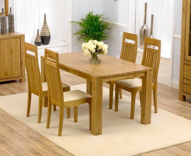 Tables Inspiration Dining Table Sets Round Glass Dining Table And For Oak Dining Tables Sets (Photo 13 of 20)