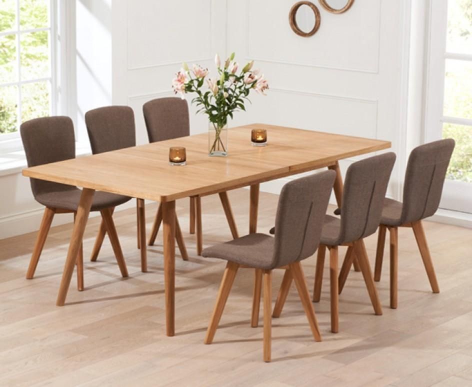 Tivoli 150Cm Retro Oak Extending Dining Table And Chairs | The Inside Retro Extending Dining Tables (Photo 10 of 20)